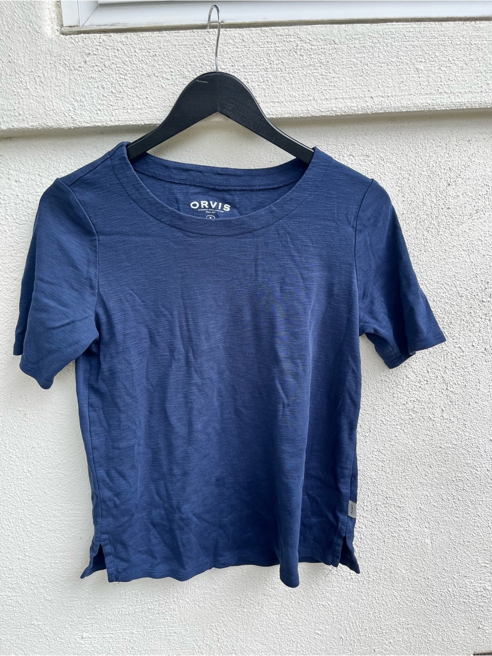 Orvis Navy Short Sleeve Crew Tee